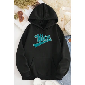 Uygun Tarz Fermuarlı Kapüşonlu Unisex Sweatshirt