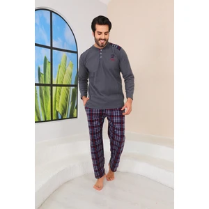 Kışlık Sıcak Tutan Erkek Polar Pijama Takımı