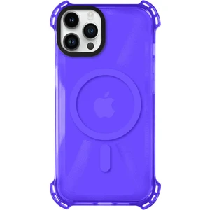 Case 4u Apple iPhone 12 Pro Magsafe Kablosuz Şarj Özellikli Mıknatıslı Şeffaf Mor Renkli Kılıf