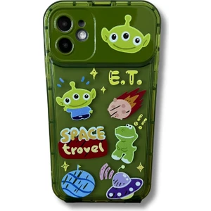 Apple iPhone 11 Space Trovel E.t. Figürlü Baskılı Telefon Kılıfı