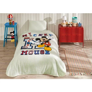 Mickey Mouse College Disney Lisanslı Tek Kişilik Çocuk Battaniyesi 155X215