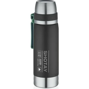 Shotay Çelik Termos 600ML Siyah