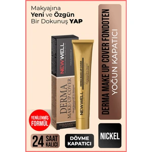 New Well Derma Makeup Cover Yoğun Kapatıcı Fondöten - 05 Nickel