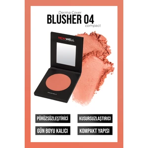 New Well Derma Cover Blusher 04 Allık