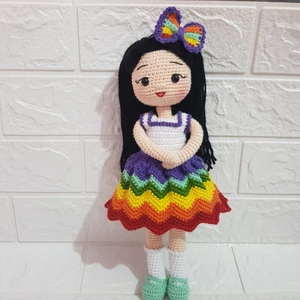 Karnaval Bebek Amigurumi Örgü Oyuncak