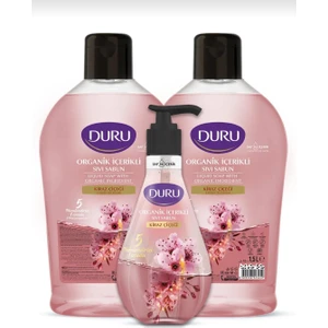 Organik İçerikli Kiraz Çiçeği Sıvı Sabun 2 x 1.5 ml 500 ml