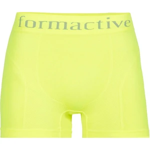 Dikişsiz Microfiber Likralı Erkek Iç Çamaşırı Boxer Sarı