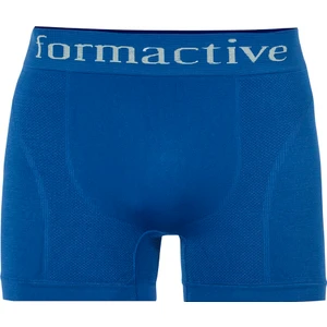 Dikişsiz Microfiber Likralı Erkek Iç Çamaşırı Boxer Mavi