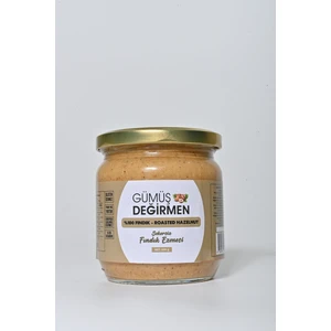 Gümüş Değirmen Şekersiz Fındık Ezmesi 420 gr Cam Kavanoz