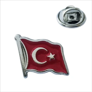 Yörük Tasarım Türk Bayrağı Yaka Rozet