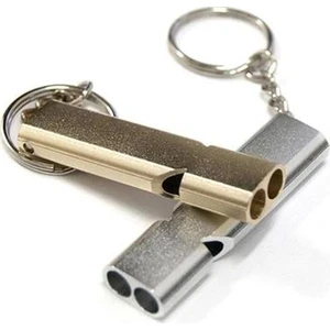 Buffer® Sos Acil Imdat Düdüğü Alüminyum Islık Anahtarlık Kamp Yürüyüş Aksesuar Araçları