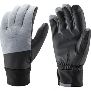 Wedze Yetişkin Su Geçirmez Sıcak Tutan Kayak Eldiveni - İnci Grisi/Siyah - 100