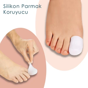 MG06 - Silikon Parmak Koruma | Yumuşak ve Esnek, Nasır Bölgesini Koruyucu Ped