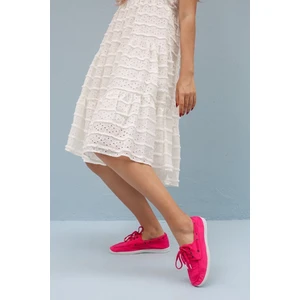 Elit Shoes Natural World Doğal Pamuk Eskitme Kadın Ayakkabı