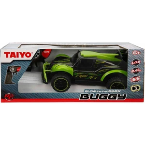 Taiyo 1:18 Buggy Karanlıkta Parlayan Uzaktan Kumandalı Araba Yeşil
