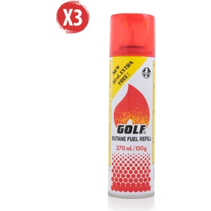 Çakmak Gazı 270 ml 3'lü