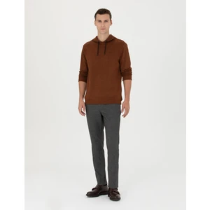 Pierre Cardin Erkek Kahverengi Ex. Slim Fit Kumaş Pantolon 50275552-VR029