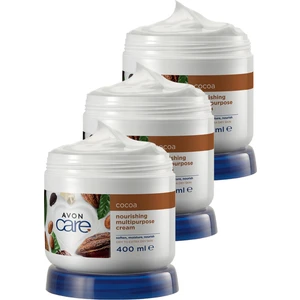Kakao Yağı Yüz, El ve Vücut Kremi 400 Ml. Üçlü Set