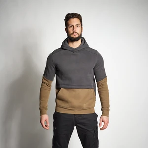 Solognac Kapüşonlu Sweatshirt - Bej - 500