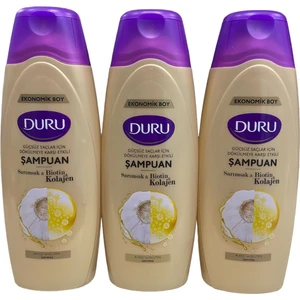 Dökülmeye Karşı Sarımsak & Biotin Kolajen Şampuan Seti x 3 Adet