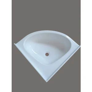 Çiçek Karavan Karavan Banyo Lavabo Üçgen