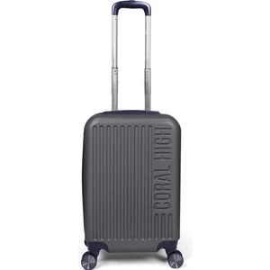 Coral High Abs Koyu Gri Küçük Boy Valiz 16441