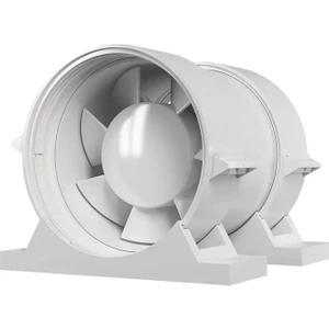 150 mm (15 Cm) Plastik Kanal Tipi Fan (Pro Beyaz 6)