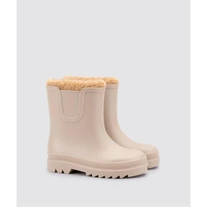 W10290 Tokıo Borreguıto 004-BEIGE/BEIGE Çocuk Yağmur Çizmesi