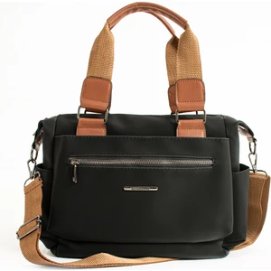 Kadın Suni Deri Çok Gözlü Kullanışlı Ayarlanabilir Çapraz Askılı Omuz Çantası