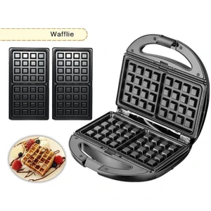 HZL 6 sı 1 arada Tost Makinası, Donut, Waffle, Ceviz Kurabiye, Sandviç Aparatlı Makina