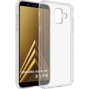 Galaxy A6 2018 Kılıf Ince ve Esnek Şeffaf Süper Silikon