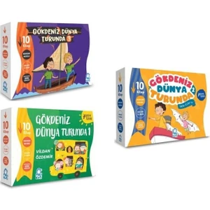 Gökdeniz Dünya Turunda 3 Set (30 Kitap)