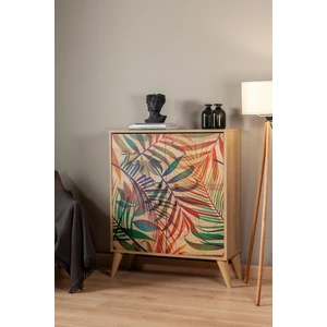 Ricky Mix / 4 Raflı 4 Kapaklı Çok Amaçlı Mutfak Dolabı Banyo Dolabı Çok Amaçlı Dolap