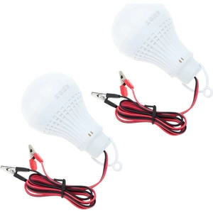 2x Dc 12V 7W LED Ampul Genel Ampul Tipi Ev / Kamp / Yürüyüş / Acil Durum / Dış Mekan (Yurt Dışından)