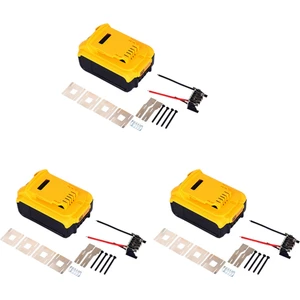 3x Li-Ion Plastik Kasa Pcb Şarj Koruma Devre Kartı Kabuğu Dewalt 18V 20V Li-Ion Için (Yurt Dışından)
