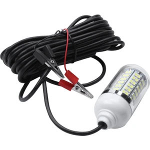 12 V 15 W Balıkçı Işığı 108 Adet 2835 LED Sualtı Balıkçı Işığı Lures Balık Bulucu Lamba Karides Kalamar Krill Çeker (Beyaz + Beyaz Işık) (Yurt Dışından)