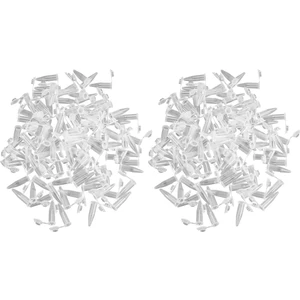 200 Adet 1.5 ml Laboratuvar Mini Plastik Test Tüpü Santrifüj Flakon Geçmeli Kapak 42X11MM Şeffaf (Yurt Dışından)