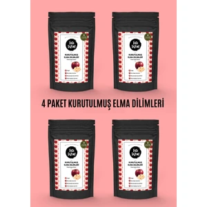 Tadı Tazem Kurutulmuş Kırmızı Elma Dilimleri 50 gr X 4 PAKET