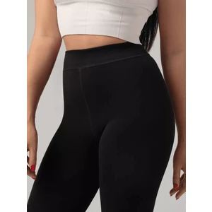 Ravena  Pelüşlü Çorap Tayt Örme Seamless Model Içi Tüylü Siyah Renk