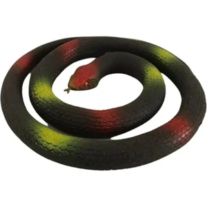 Berattoys 60 cm Oyuncak Yılan Şaka Oyuncağı Silikon Yılan Oyuncak Hayvanlar Esnek Gerçekçi Yılan