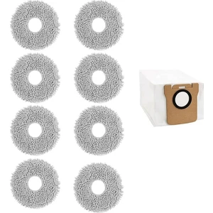 Chihiro586 - 9278 Dreame L10S Ultra Için 8 Paket Paspas Pedleri, Dreame L10 Ultra / L10S Pro / L10S Ultra Robot Süpürge Için Yıkanabilir Paspas Pedleri (Yurt Dışından)