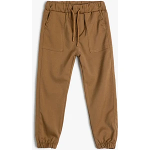 Kargo Jogger Pantolon Cepli Beli Bağlamalı
