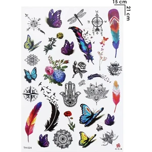 Geçici Karışık Dövme Tattoo