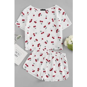 Rasa Home Wear Pijama Takımı Little Göz Bantlı Kadın Şort Takım