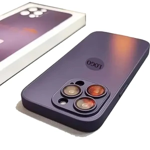 Apple iPhone Uyumlu Ag Glass Buzlu Lens Korumalı Cep Telefonu Kılıfı Yeni 11 Serisi