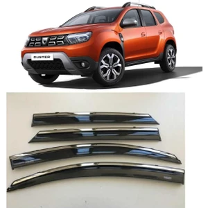 Dacia Duster Kromlu Cam Rüzgarlığı Krom Rüzgarlık 2018-2023
