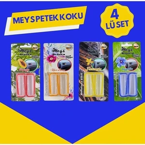 Oto Petek Kalorifer Kokusu - 4paket (16ADET)KARIŞIK Çeşit