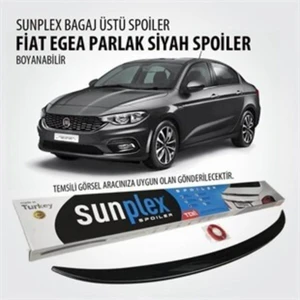 Fiat Egea 2015-2020 Spoiler Piano Black