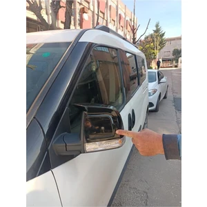 Ferit Otokılıf Doblo Yarasa Ayna Kapağı Çift Taraflı Bant ile Kolayca Montaj