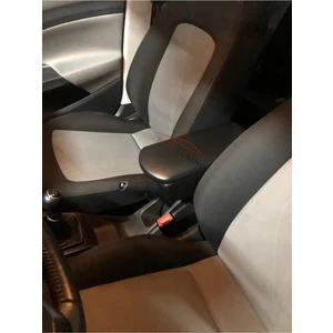 Elit Tuning Renault Megane 2 Deri Kol Dayama Kolçak Siyah Özel Üretim Mdf